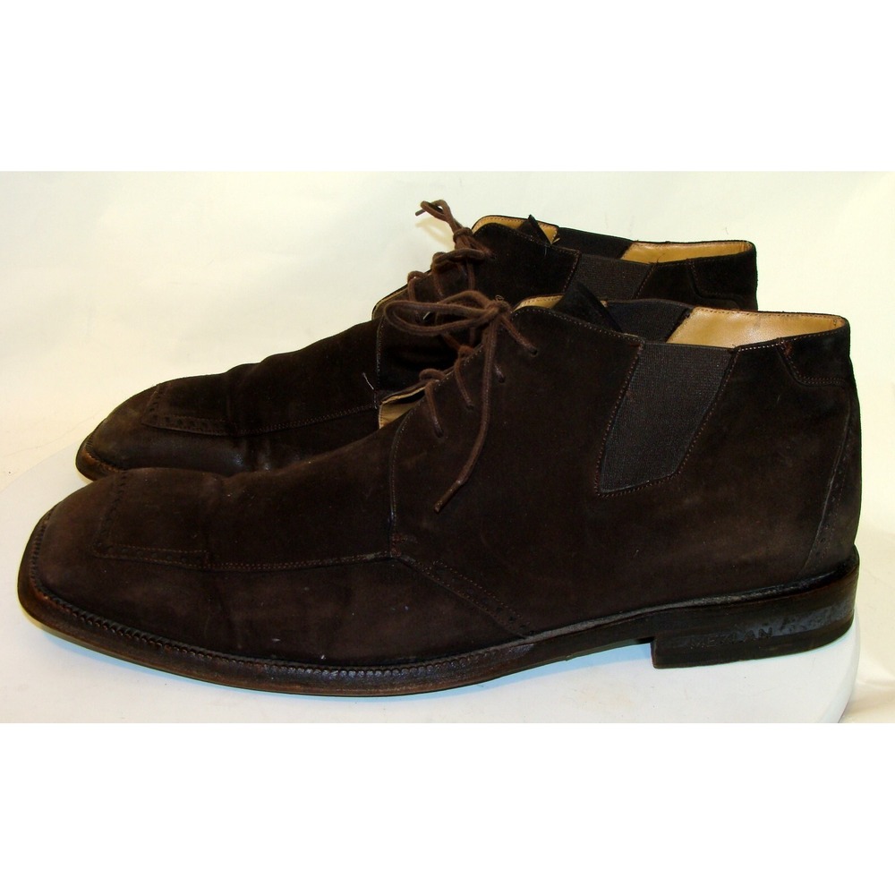MEZLAN MENS BROWN SUEDE ANKLE BOOTS Size 11M  MS